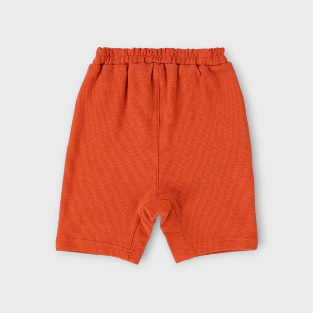 Kids Casual Shorts – “Cute Motif Patch on the Right Side”