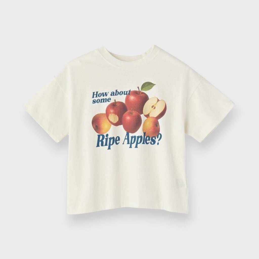 BOLD APPLE GRAPHIC T-SHIRT (90CM）