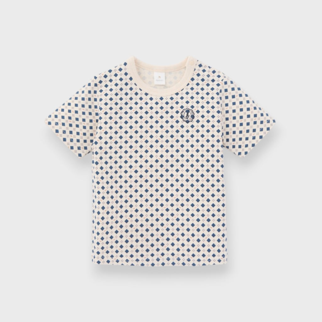 ORGANIC DOT PRINT BABY T-SHIRT (80・90CM)