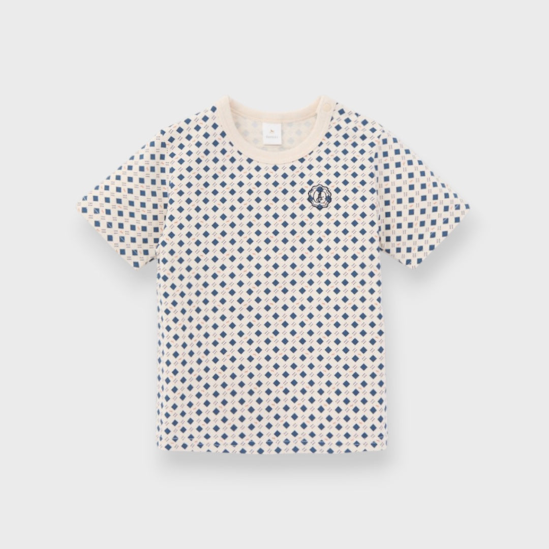 ORGANIC DOT PRINT BABY T-SHIRT (80・90CM)