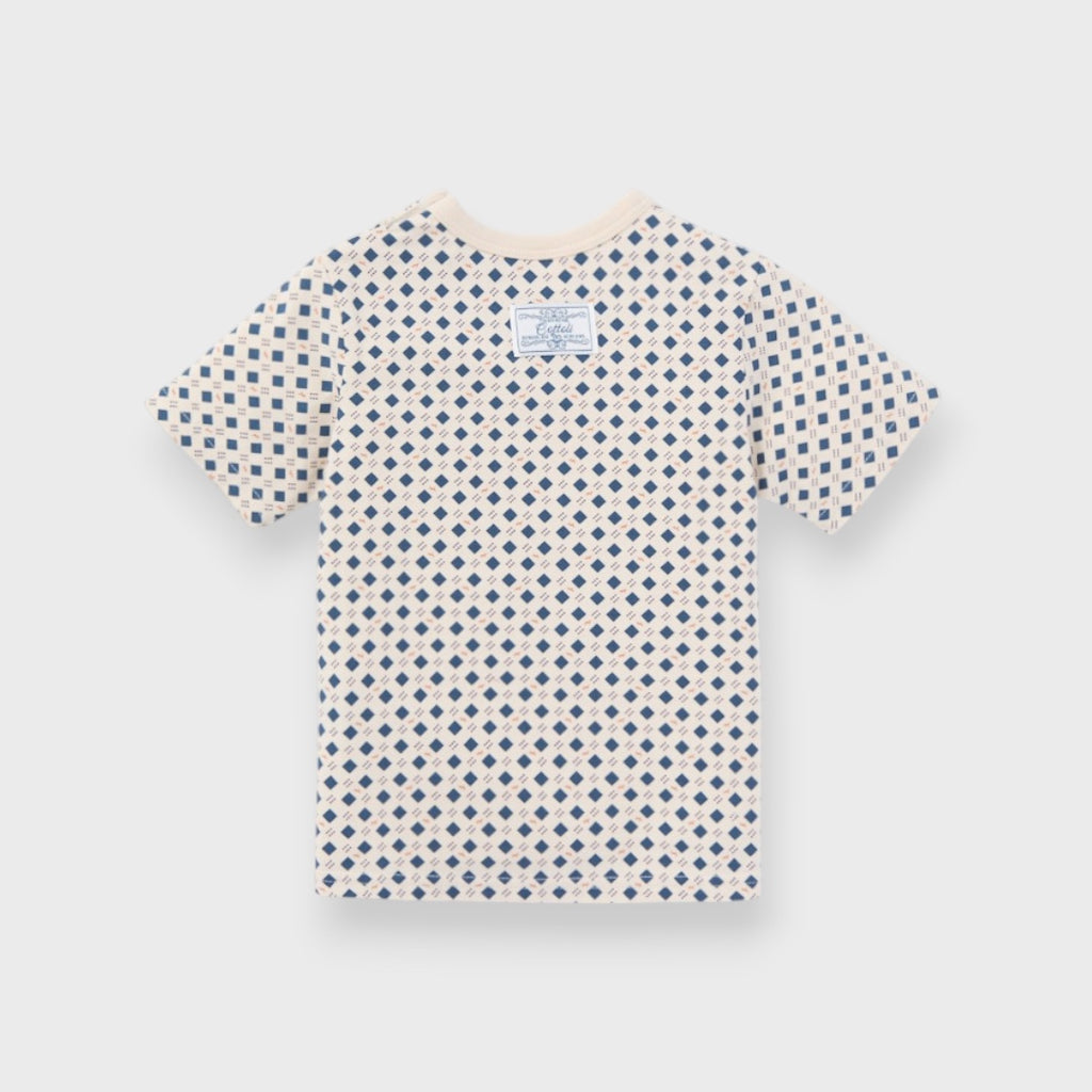 ORGANIC DOT PRINT BABY T-SHIRT (80・90CM)