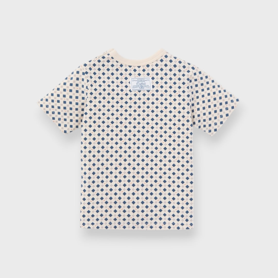 ORGANIC DOT PRINT BABY T-SHIRT (80・90CM)