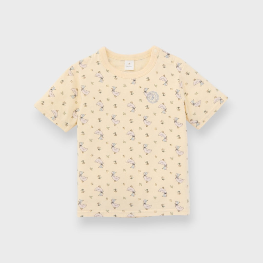 ORGANIC LITTLE FLORAL BABY T-SHIRT (80・90CM)