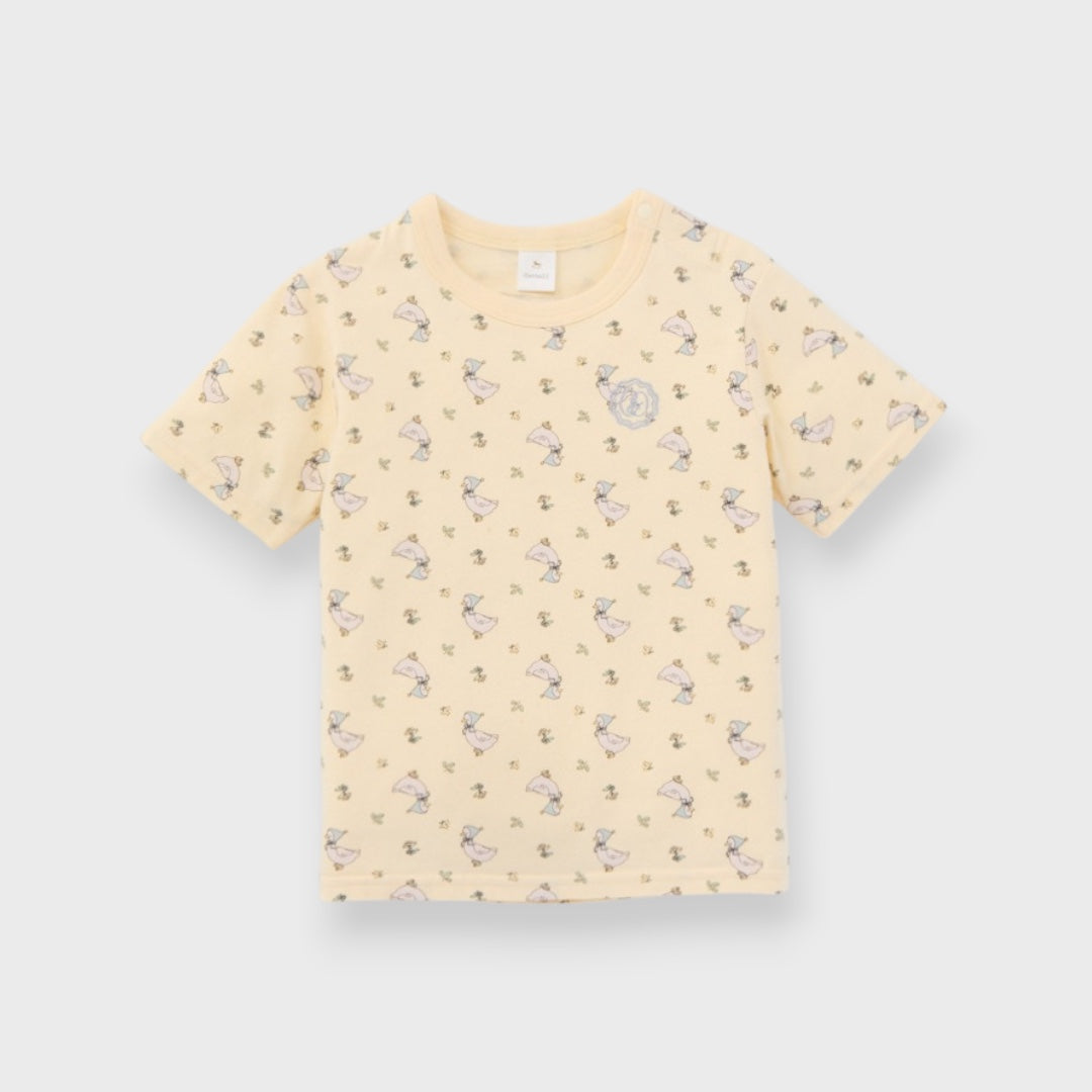 ORGANIC LITTLE FLORAL BABY T-SHIRT (80・90CM)