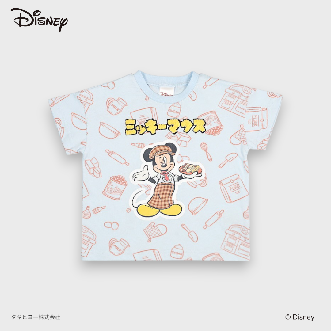 KIDS DISNEY - MINNIE BABY SHORT SLEEVE T-SHIRT LIGHT BLUE (80-95cm)