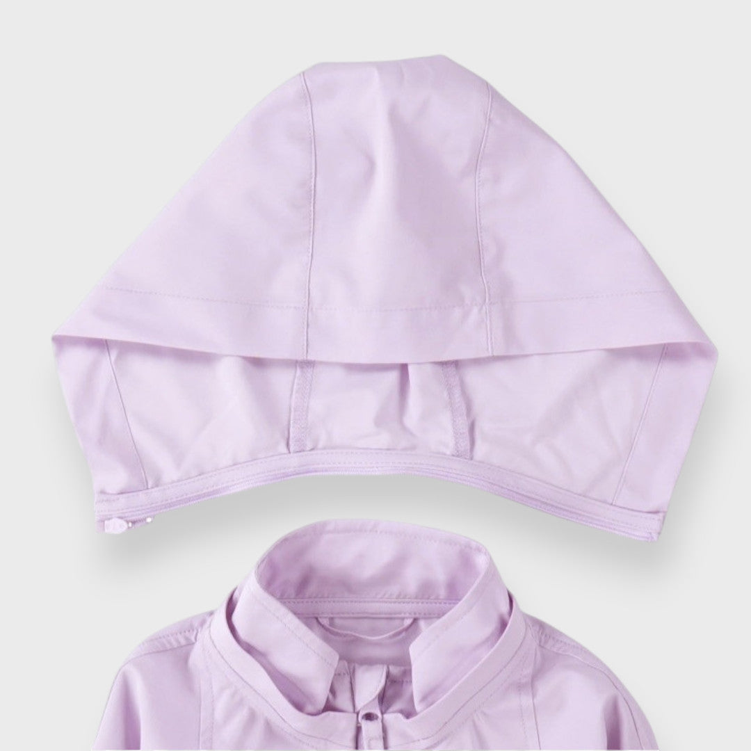 PASTEL PACKABLE BABY ZIP JACKET (90cm)