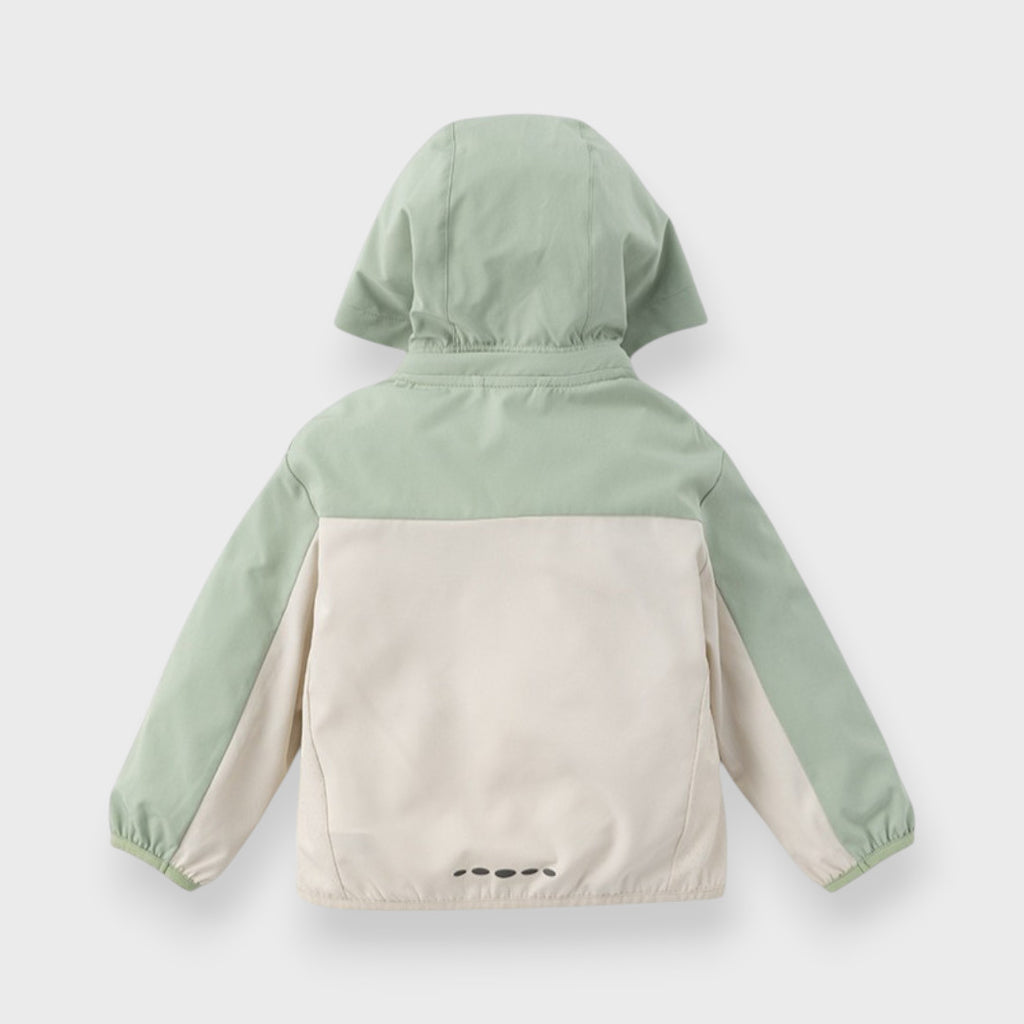 FRESH COLORBLOCK BABY ZIP PARKA (90cm)