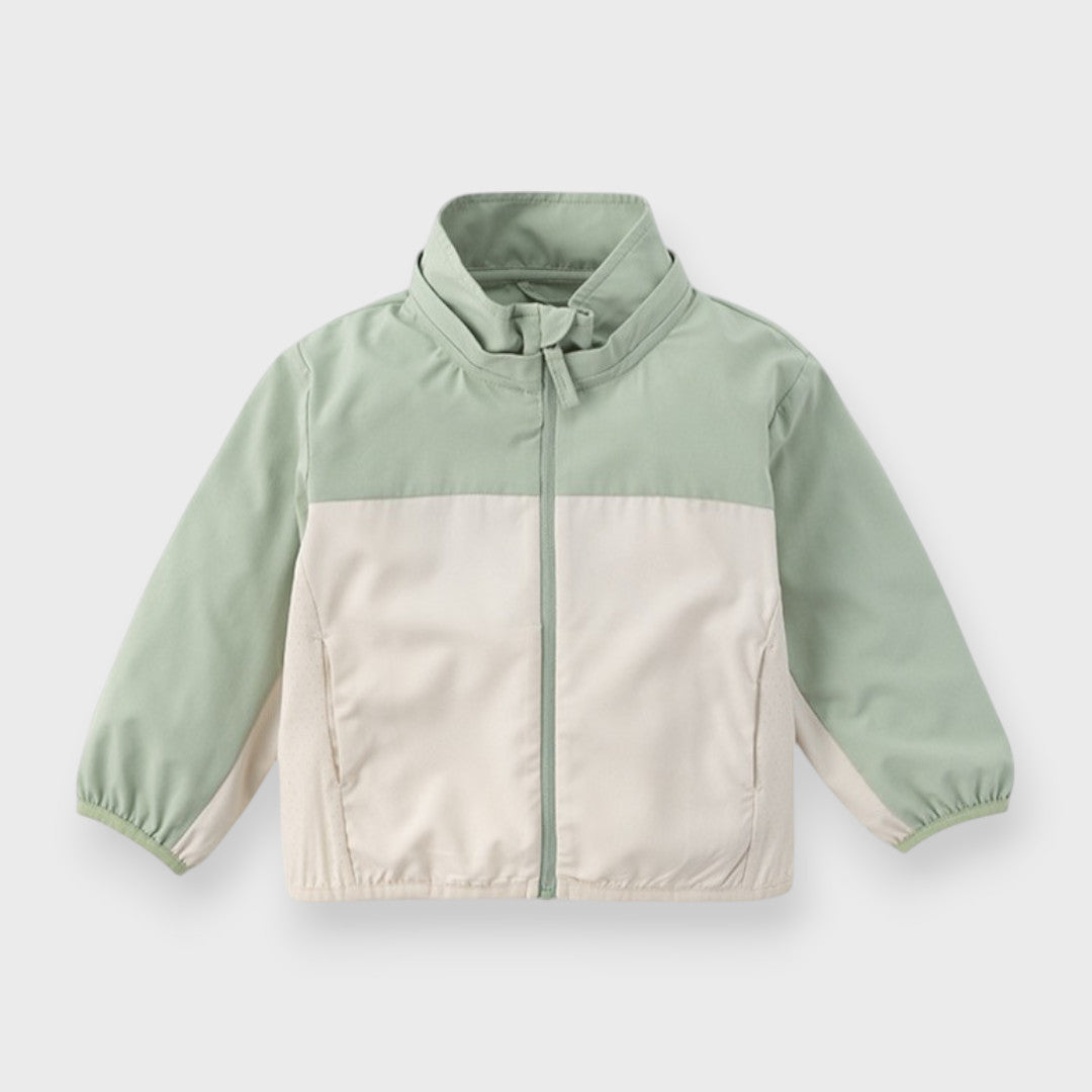 FRESH COLORBLOCK BABY ZIP PARKA (90cm)