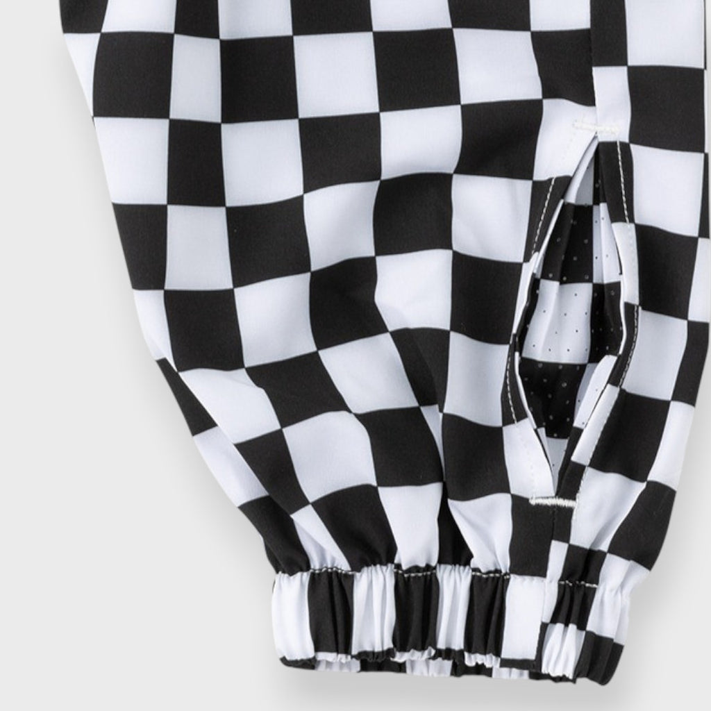 CHECKERBOARD BABY JOGGER PANTS (90cm)
