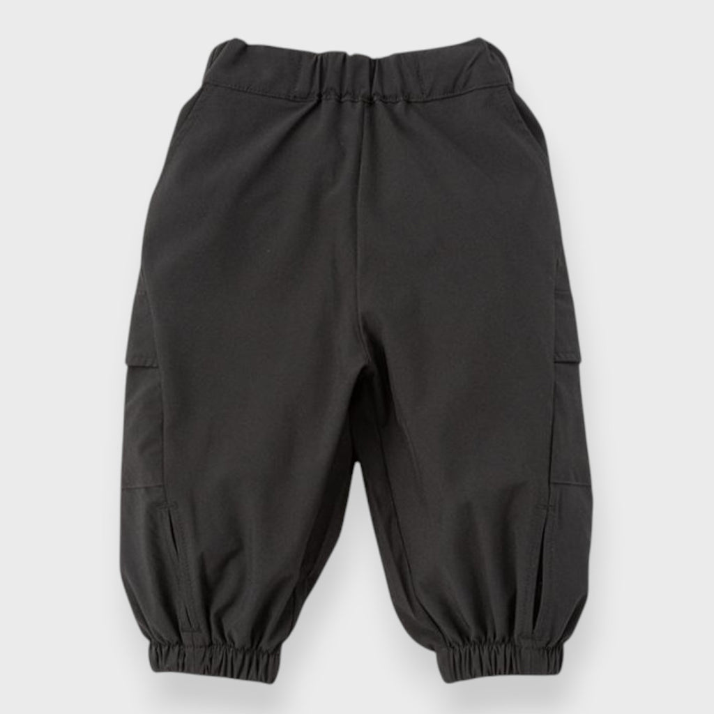 EASY SOLID BABY CARGO JOGGER PANTS (90cm)