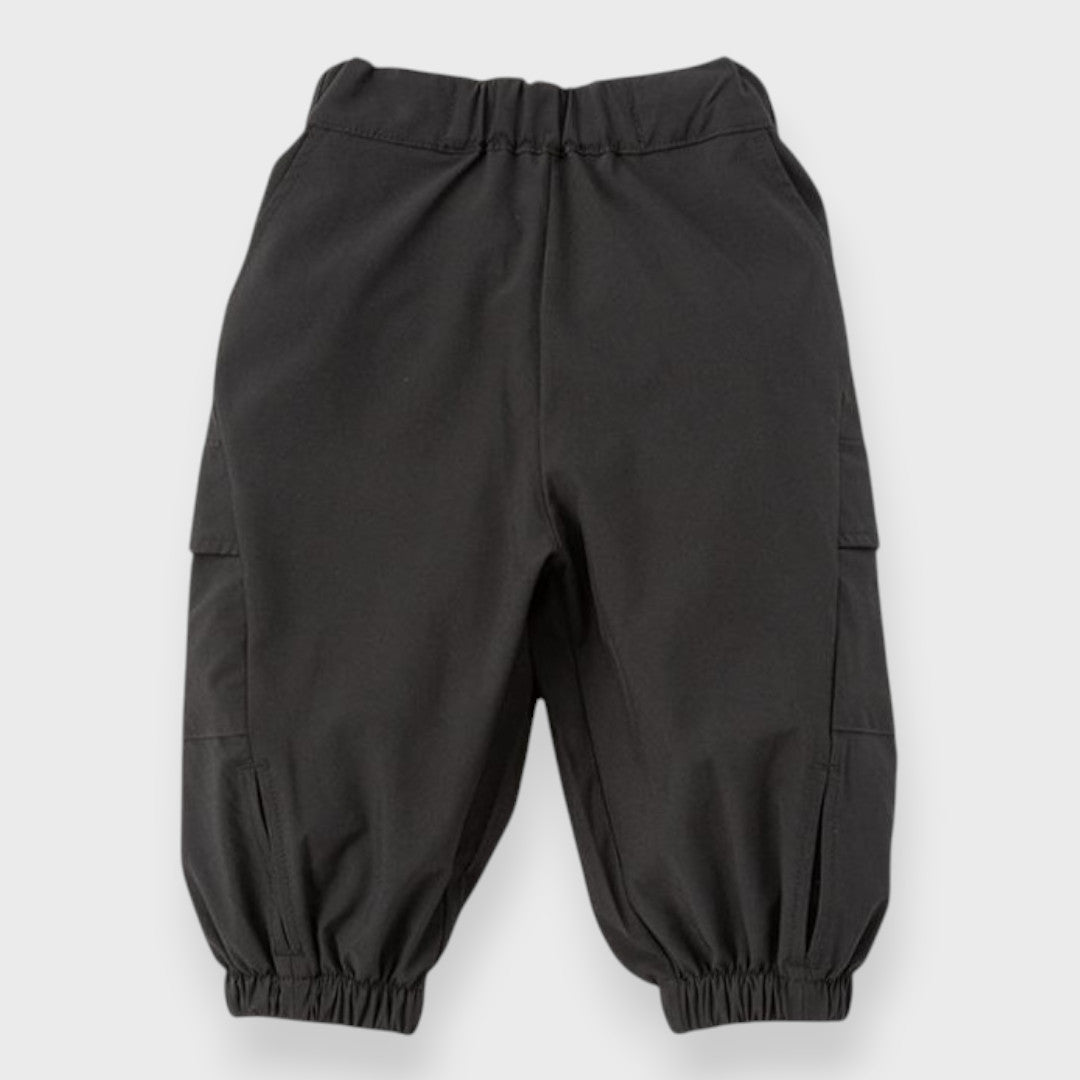 EASY SOLID BABY CARGO JOGGER PANTS (90cm)