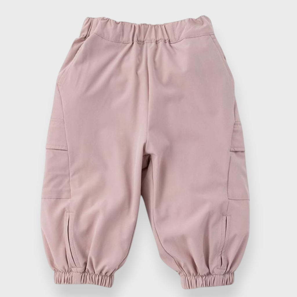 EASY SOLID BABY CARGO JOGGER PANTS (90cm)