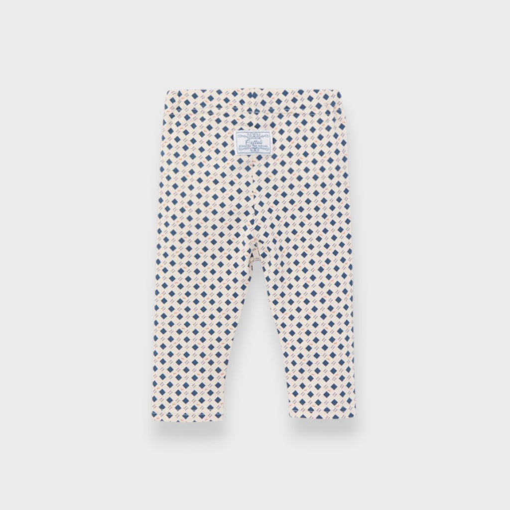 ORGANIC DOT PRINT BABY LEGGINGS (80・90CM）
