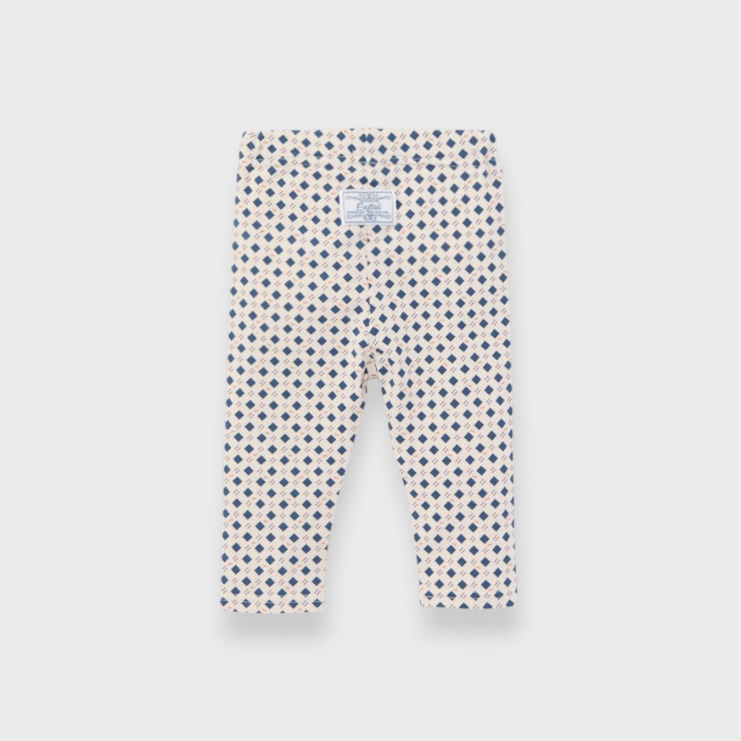 ORGANIC DOT PRINT BABY LEGGINGS (80・90CM）