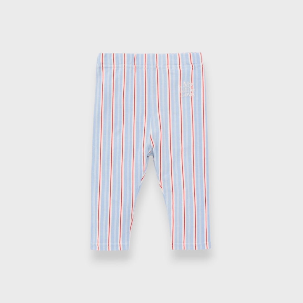 ORGANIC CANDY STRIPE BABY LEGGINGS (80・90CM）