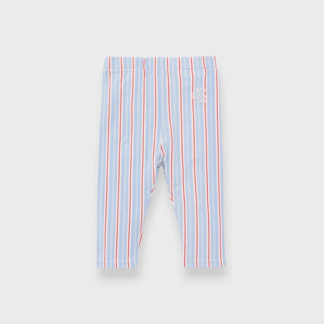 ORGANIC CANDY STRIPE BABY LEGGINGS (80・90CM）