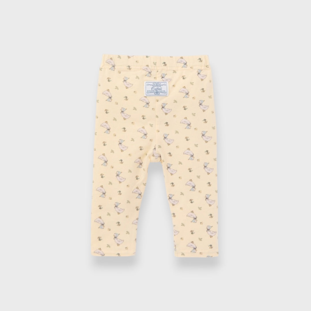 ORGANIC LITTLE FLORAL BABY LEGGINGS (80・90CM)