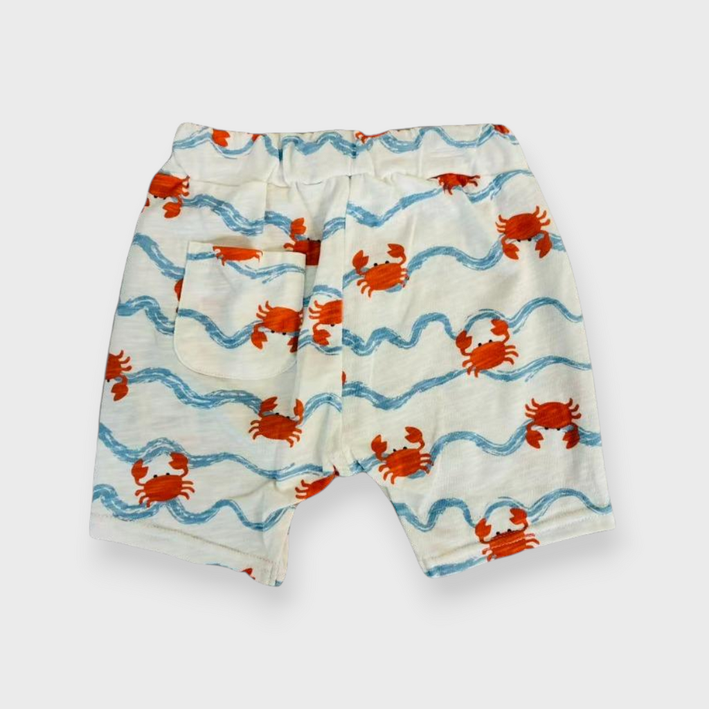 Kids (Size90cm) Crab All-Over Print Shorts