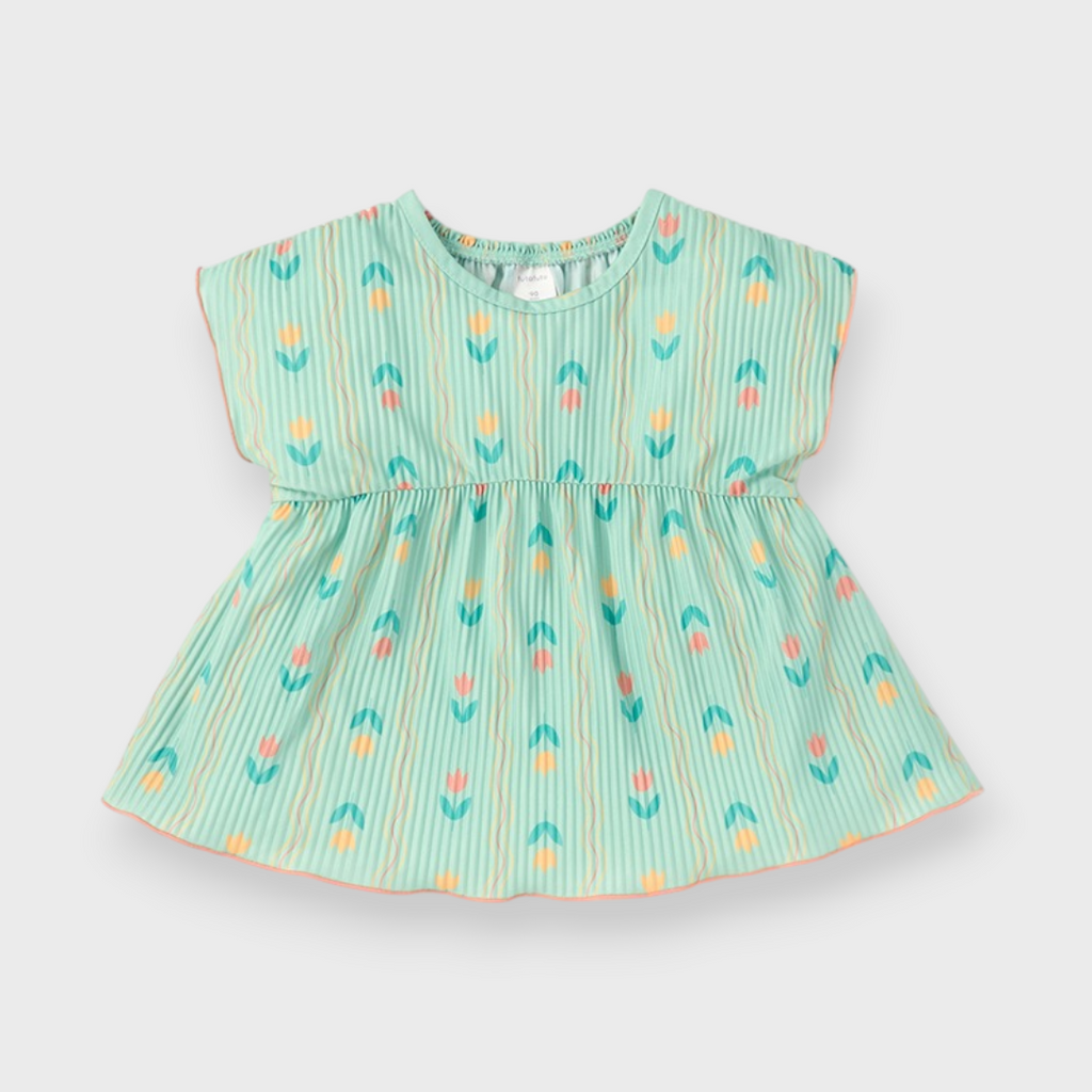 BABY TULIP PRINT TUNIC (90CM)