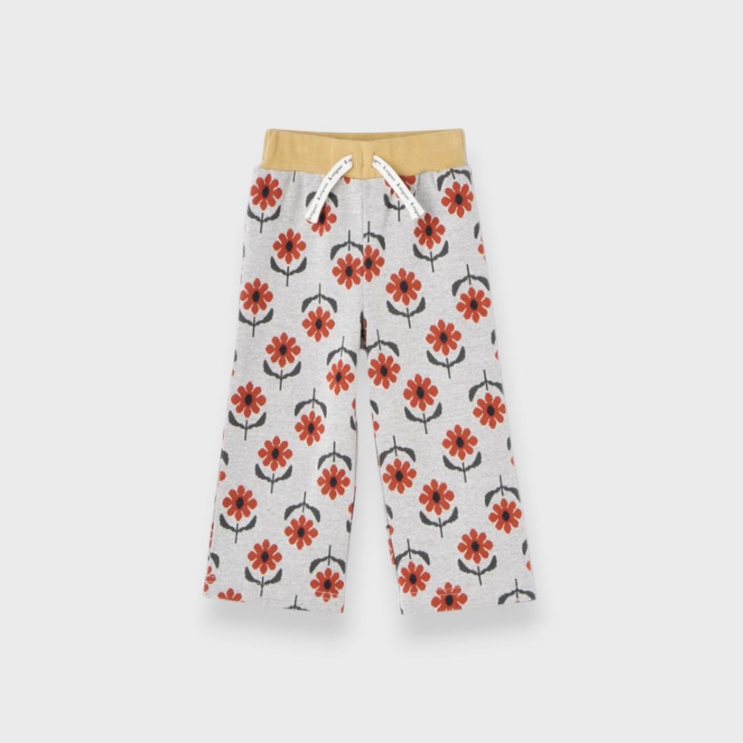 JACQUARD PATTERN PANTS