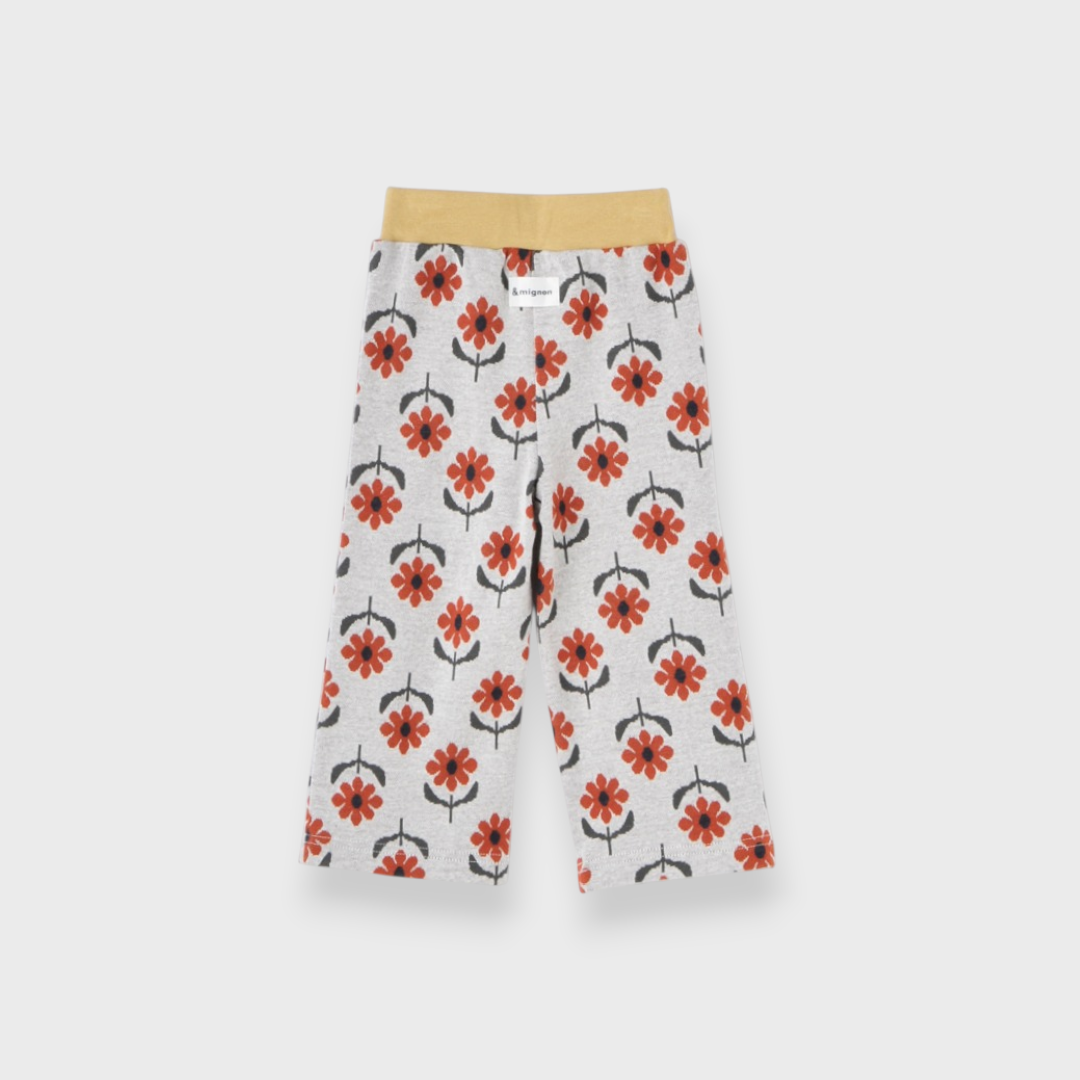 JACQUARD PATTERN PANTS