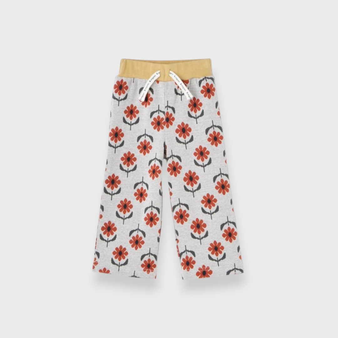 JACQUARD PATTERN PANTS