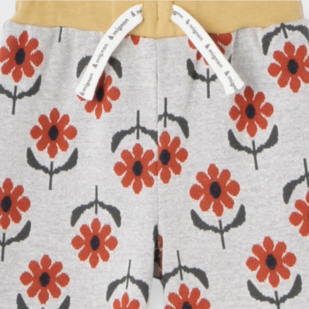 JACQUARD PATTERN PANTS
