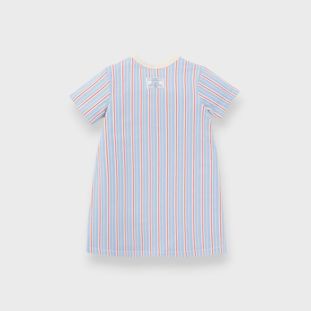 ORGANIC CANDY STRIPE BABY DRESS (80・90CM）