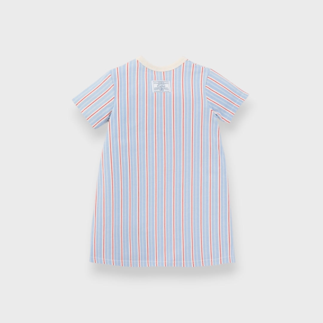 ORGANIC CANDY STRIPE BABY DRESS (80・90CM）