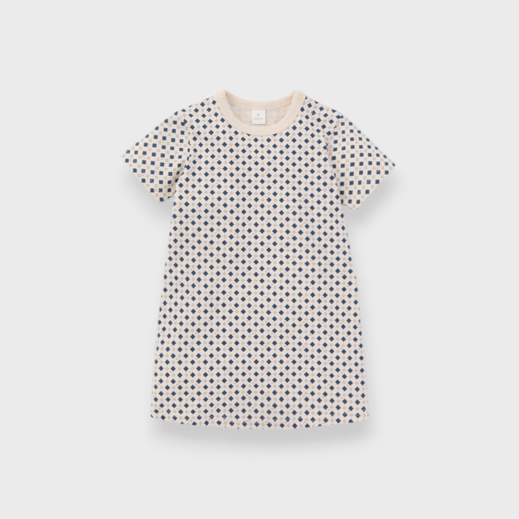 ORGANIC DOT PRINT BABY DRESS (80・90CM）