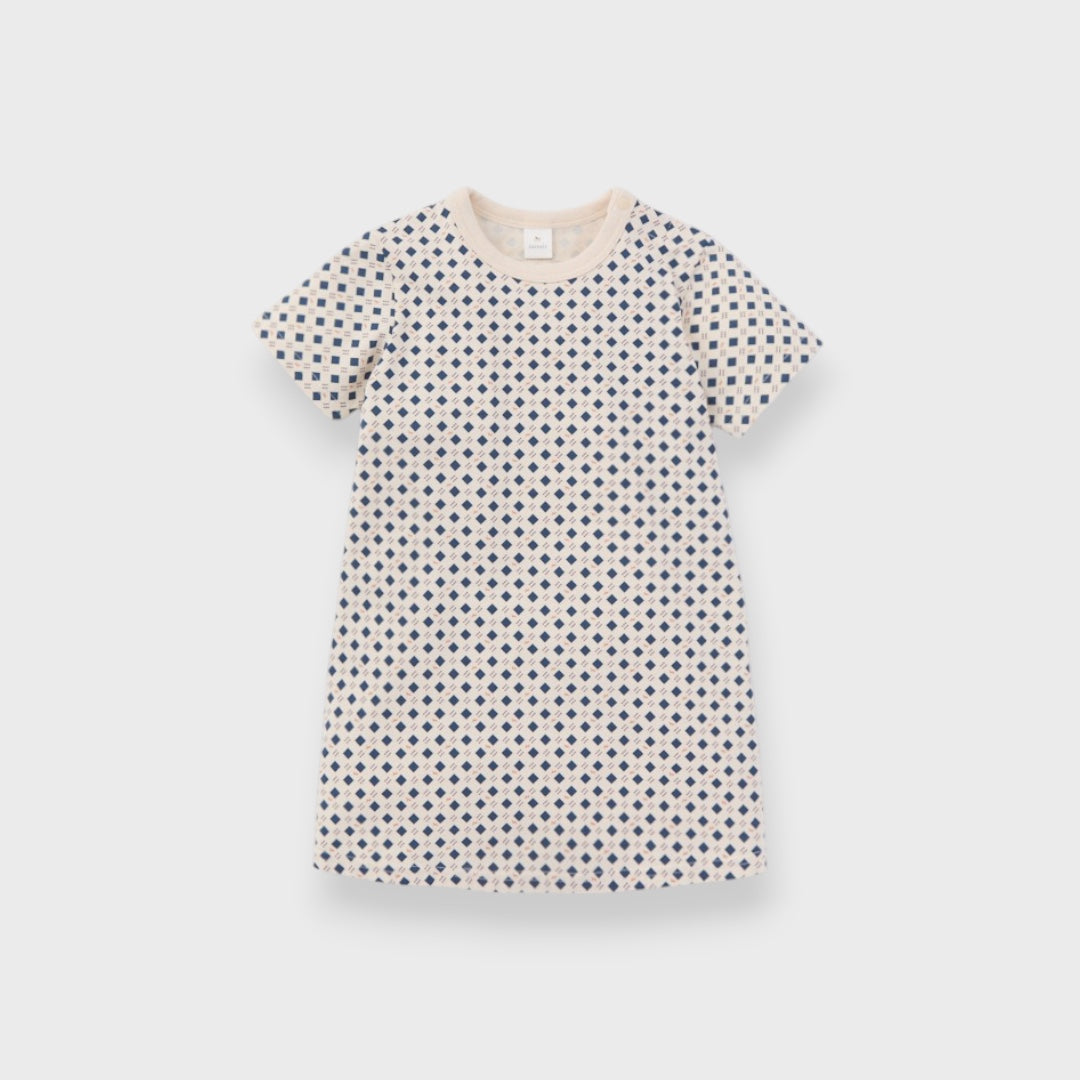 ORGANIC DOT PRINT BABY DRESS (80・90CM）