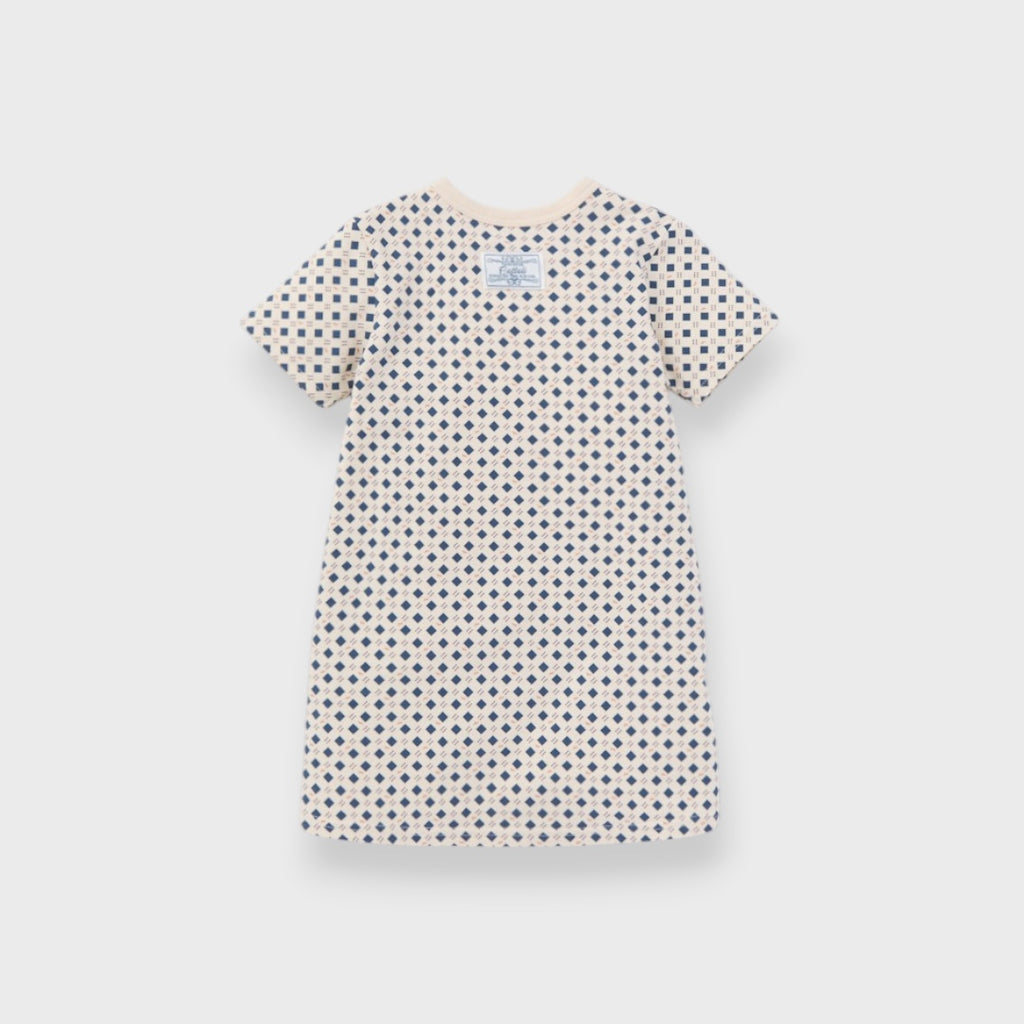 ORGANIC DOT PRINT BABY DRESS (80・90CM）