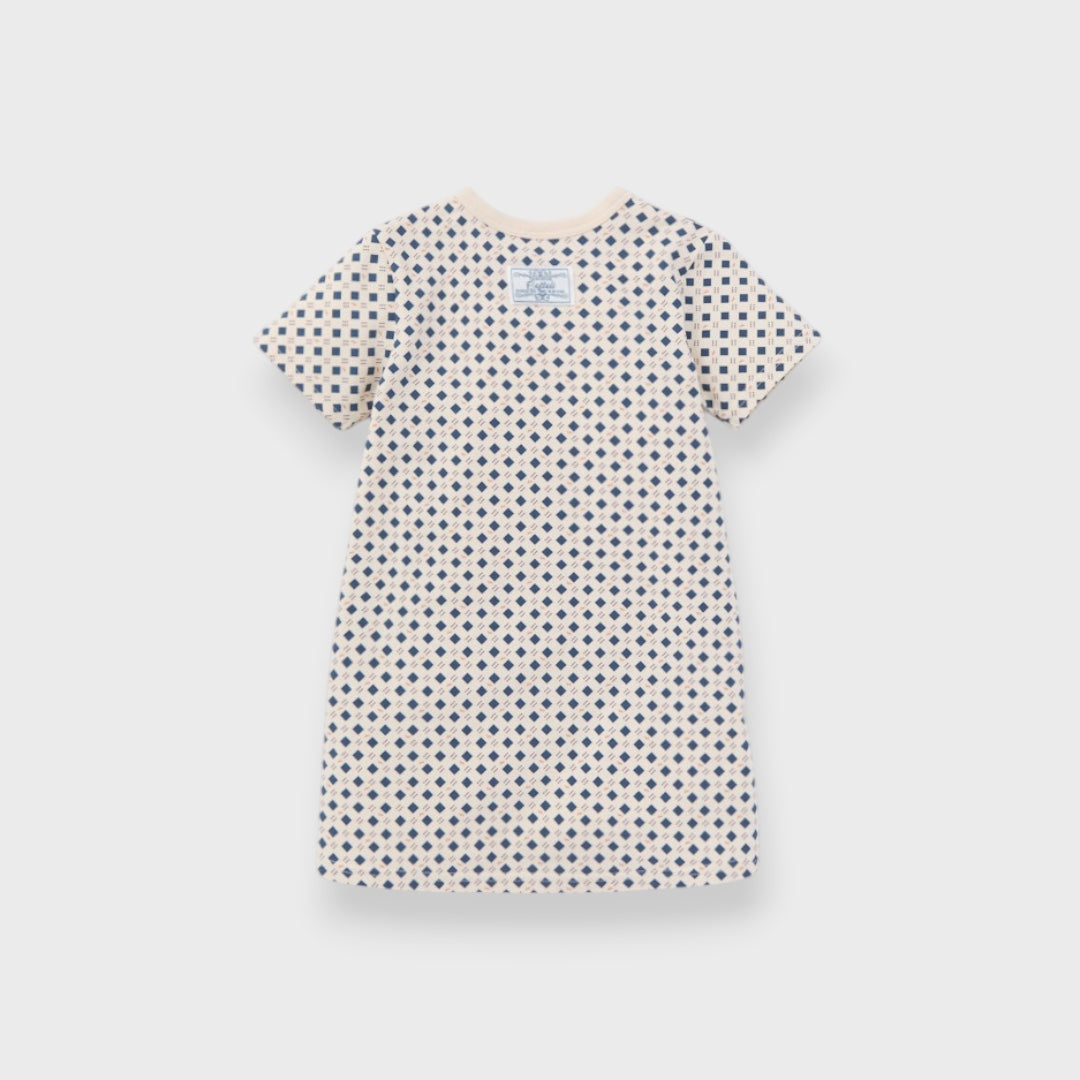 ORGANIC DOT PRINT BABY DRESS (80・90CM）