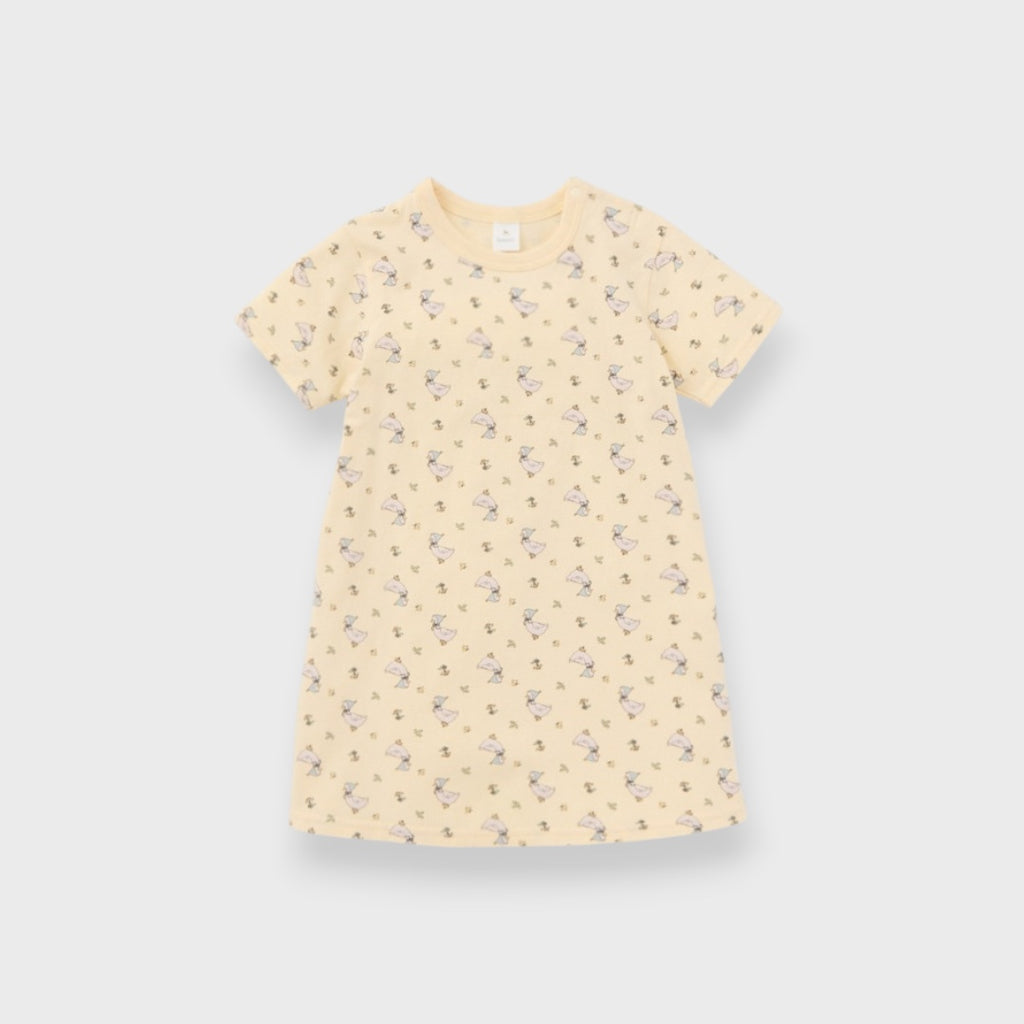 ORGANIC LITTLE FLORAL BABY DRESS (80・90CM）