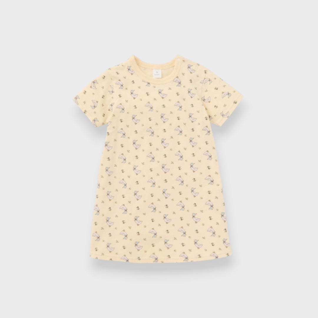 ORGANIC LITTLE FLORAL BABY DRESS (80・90CM）