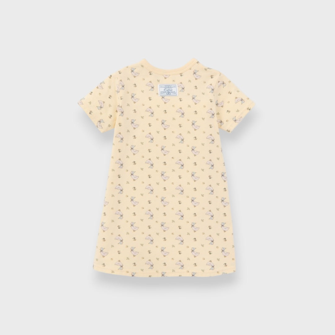 ORGANIC LITTLE FLORAL BABY DRESS (80・90CM）