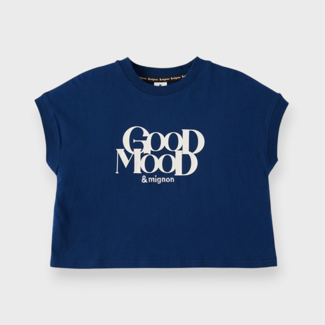 KIDS GOOD MOOD LOGO T-SHIRT (100–120CM)