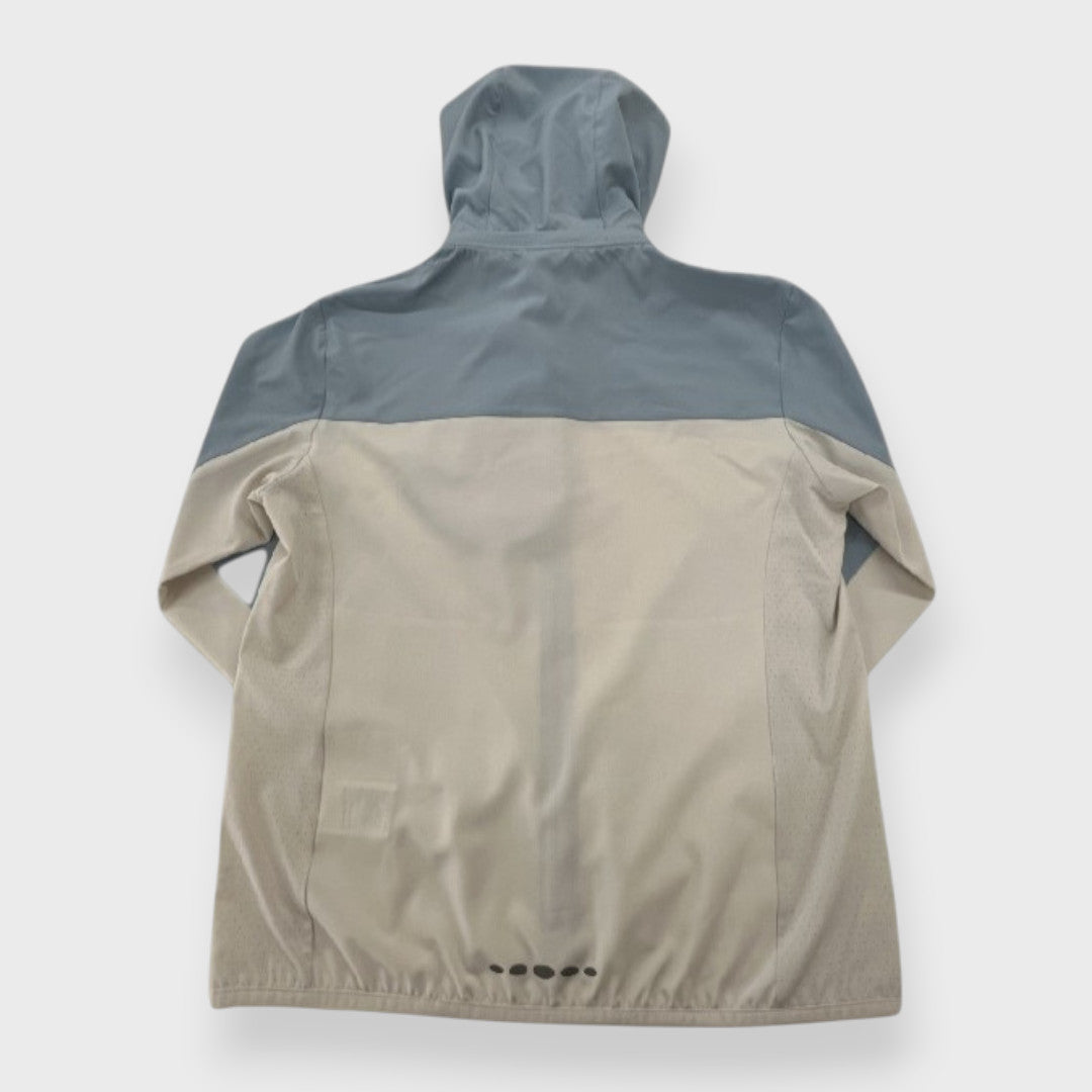 GEOMETRIC COLORBLOCK KIDS ZIP PARKA (110–120cm)