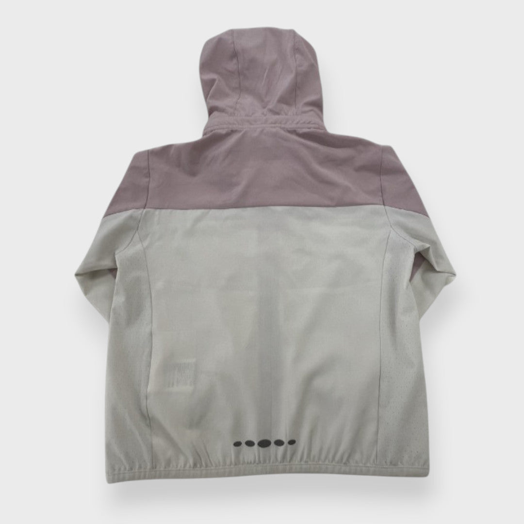 GEOMETRIC COLORBLOCK KIDS ZIP PARKA (110–120cm)