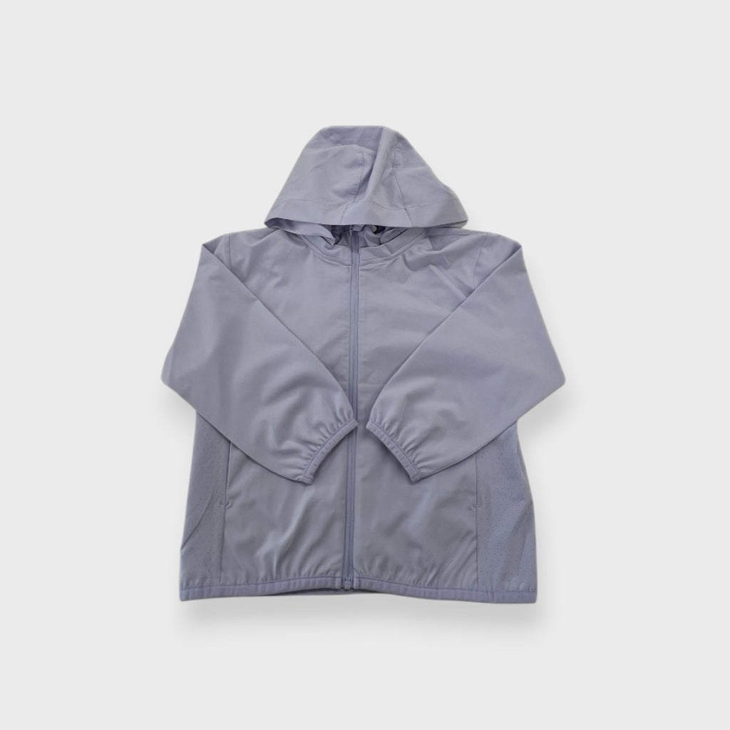 CALM DUSTY-COLOR KIDS ZIP PARKA (110–120cm)