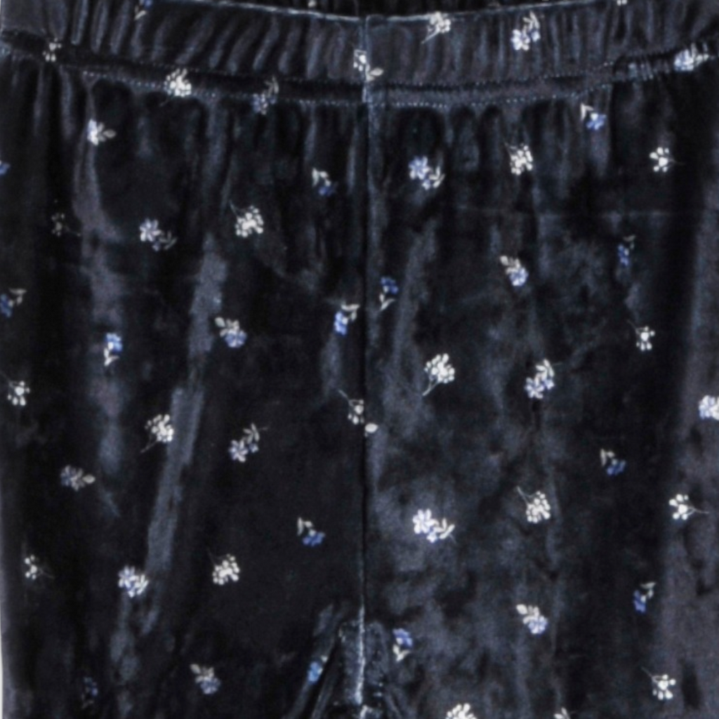 KIDS &MIGNON FLORAL PRINT TRIPLE-TIER RUFFLE FLARED PANTS (100CM)