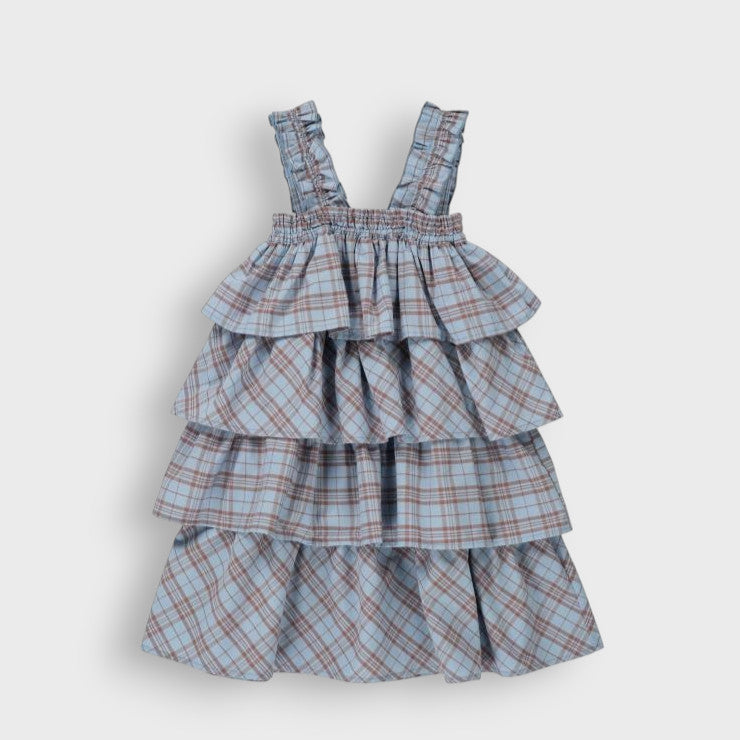 2-WAY CHECK SKIRT DRESS (100-120CM)