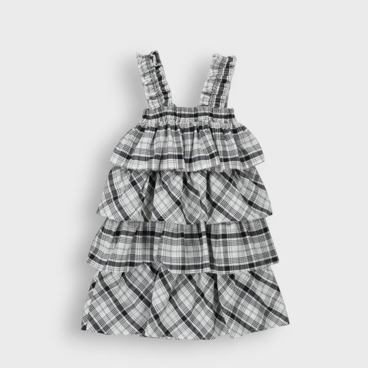 2-WAY CHECK SKIRT DRESS (100-120CM)