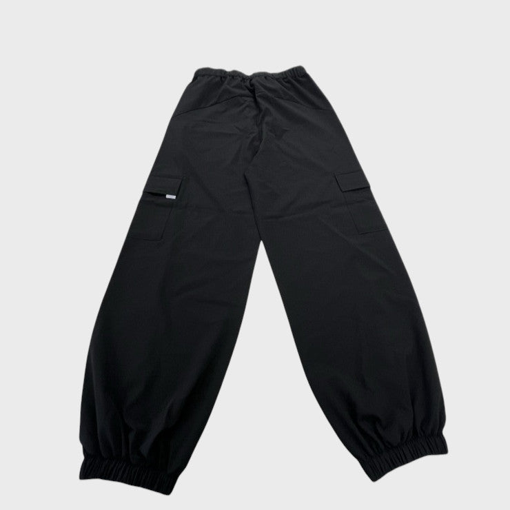 RELAXED SOLID JUNIOR CARGO JOGGER PANTS (130–160cm)
