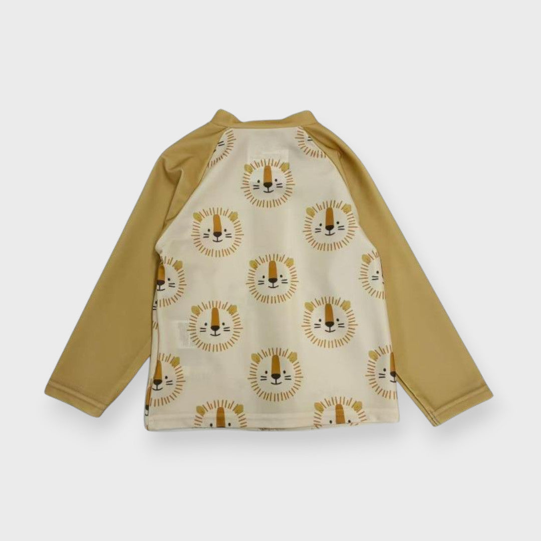 LION MOTIF BABY RASH GUARD (90-95cm)