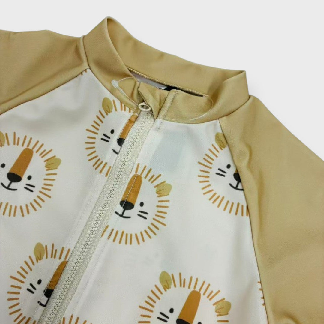 LION MOTIF BABY RASH GUARD (90-95cm)