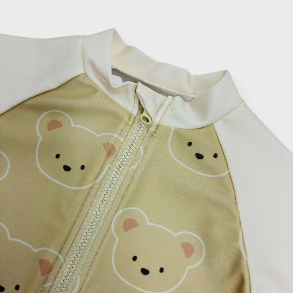 BEAR MOTIF BABY RASH GUARD (90-95cm)