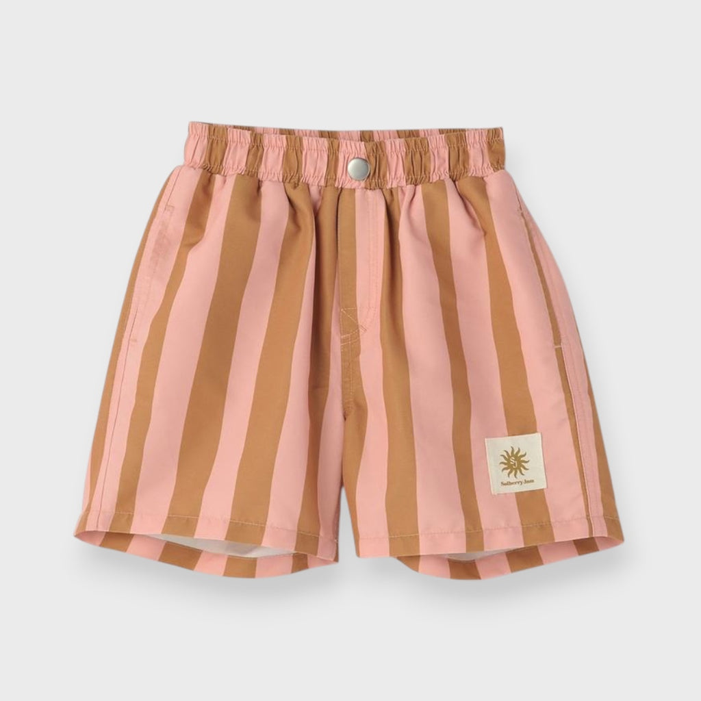 BIG STRIPE KIDS SURF SHORTS (100-120cm)