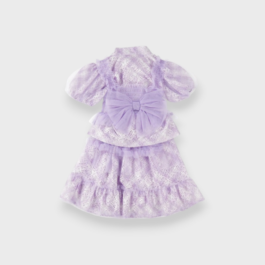 KIDS STAR LACE YUKATA DRESS (110–130CM)