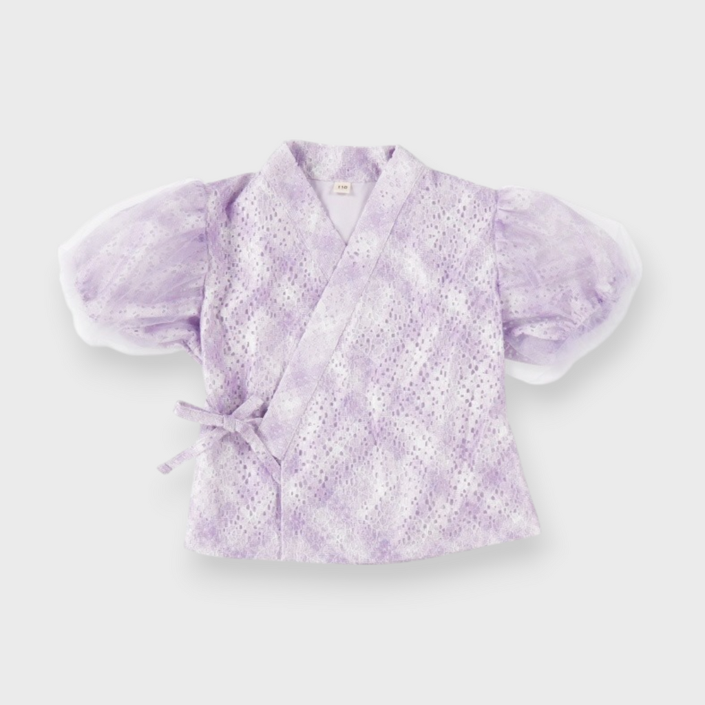 KIDS STAR LACE YUKATA DRESS (110–130CM)